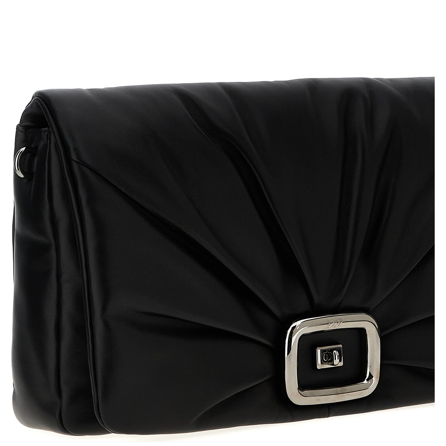 Black Leather Shoulder Bag