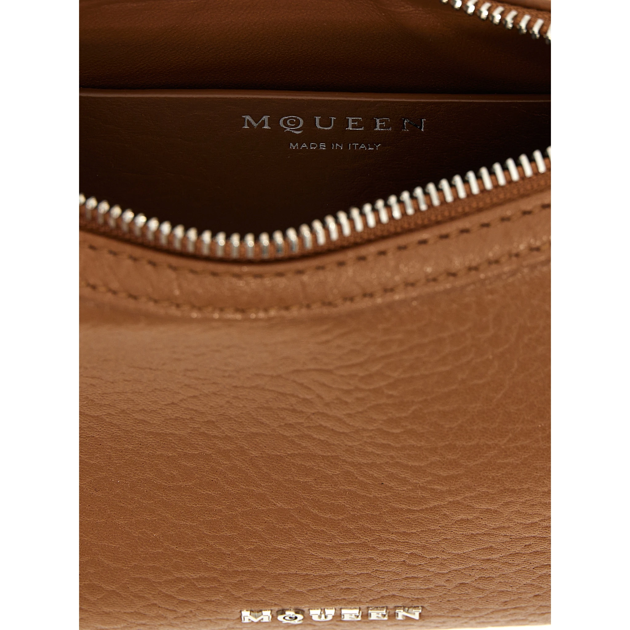 Brown Lamb Leather Handbag