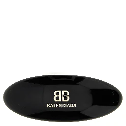 Black Other Fibres Hair Clip