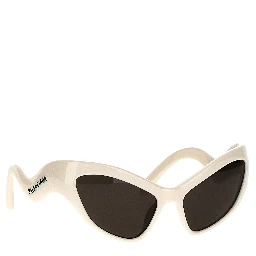 White Nylon Sunglasses
