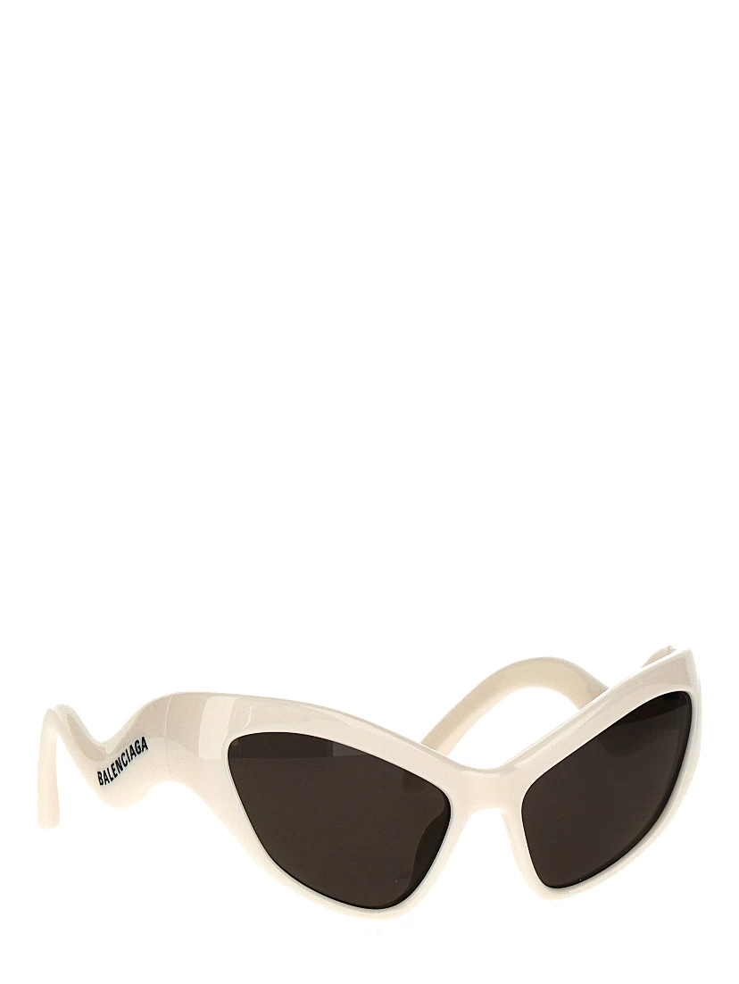 White Nylon Sunglasses