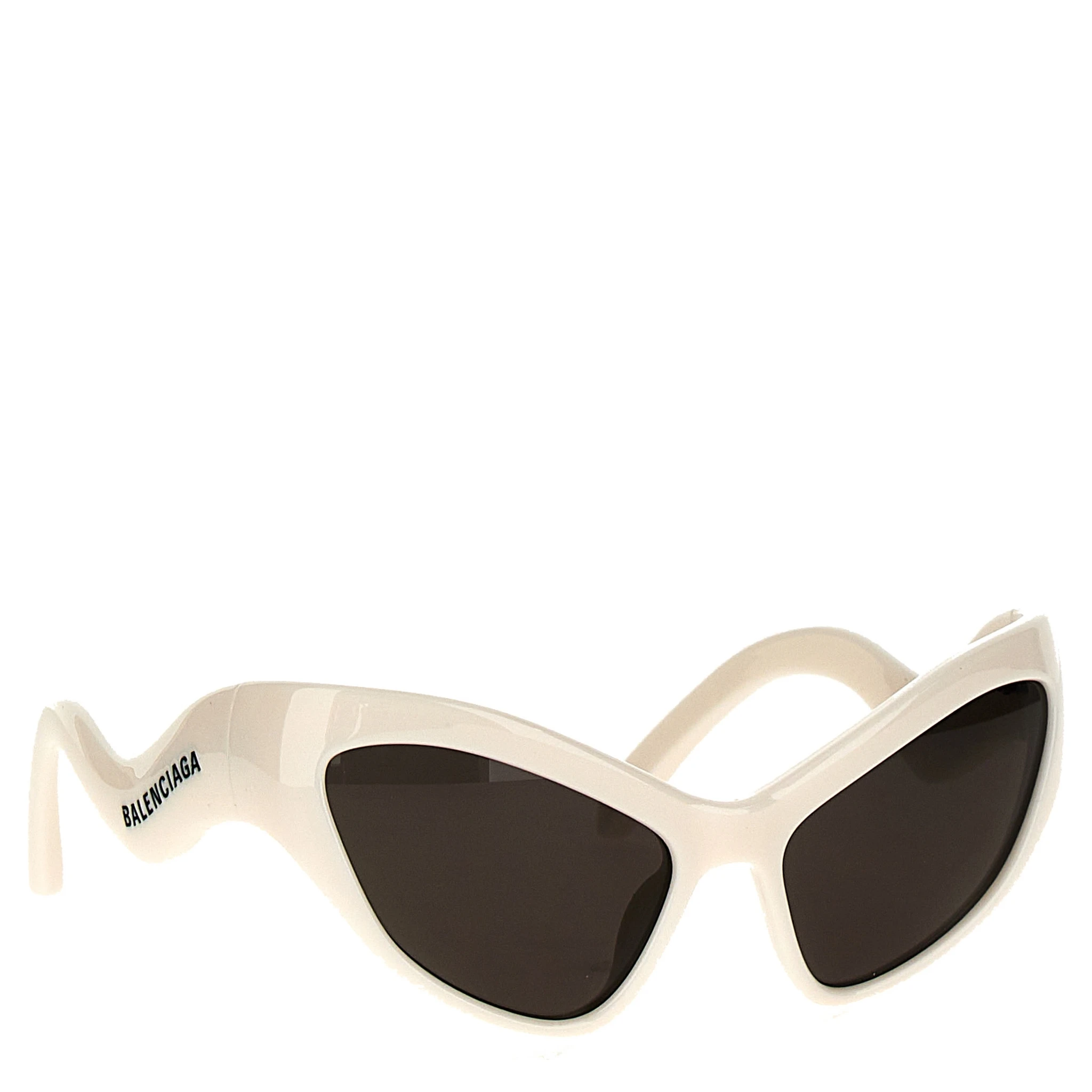 White Nylon Sunglasses
