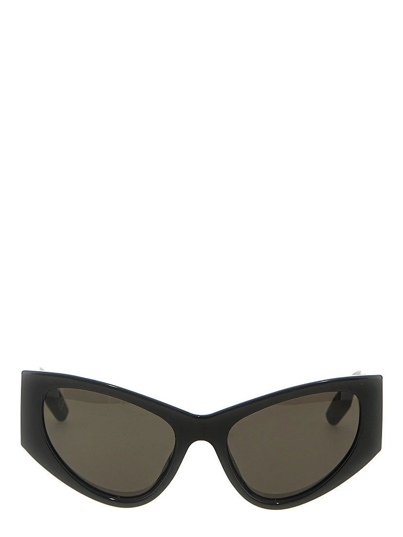 Black Polyamide Sunglasses