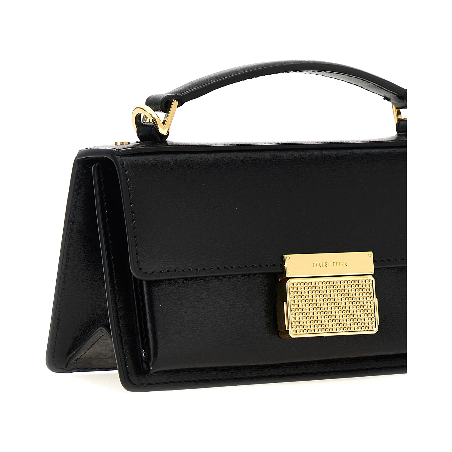 Black Cowhide Handbag