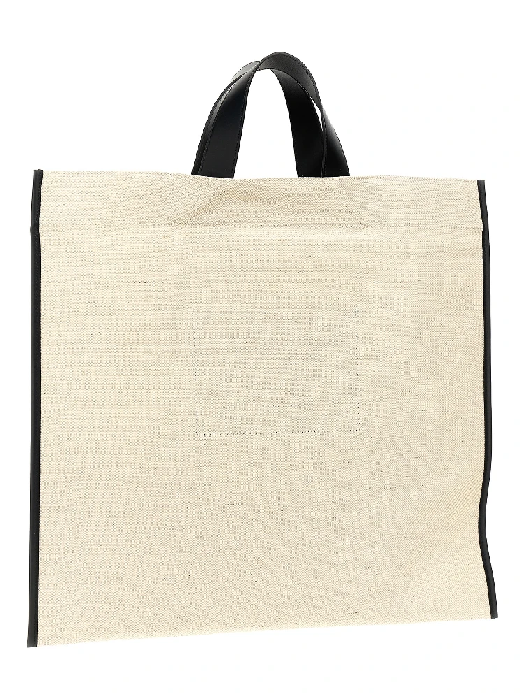 Bicolor Jute Tote Bag alternative