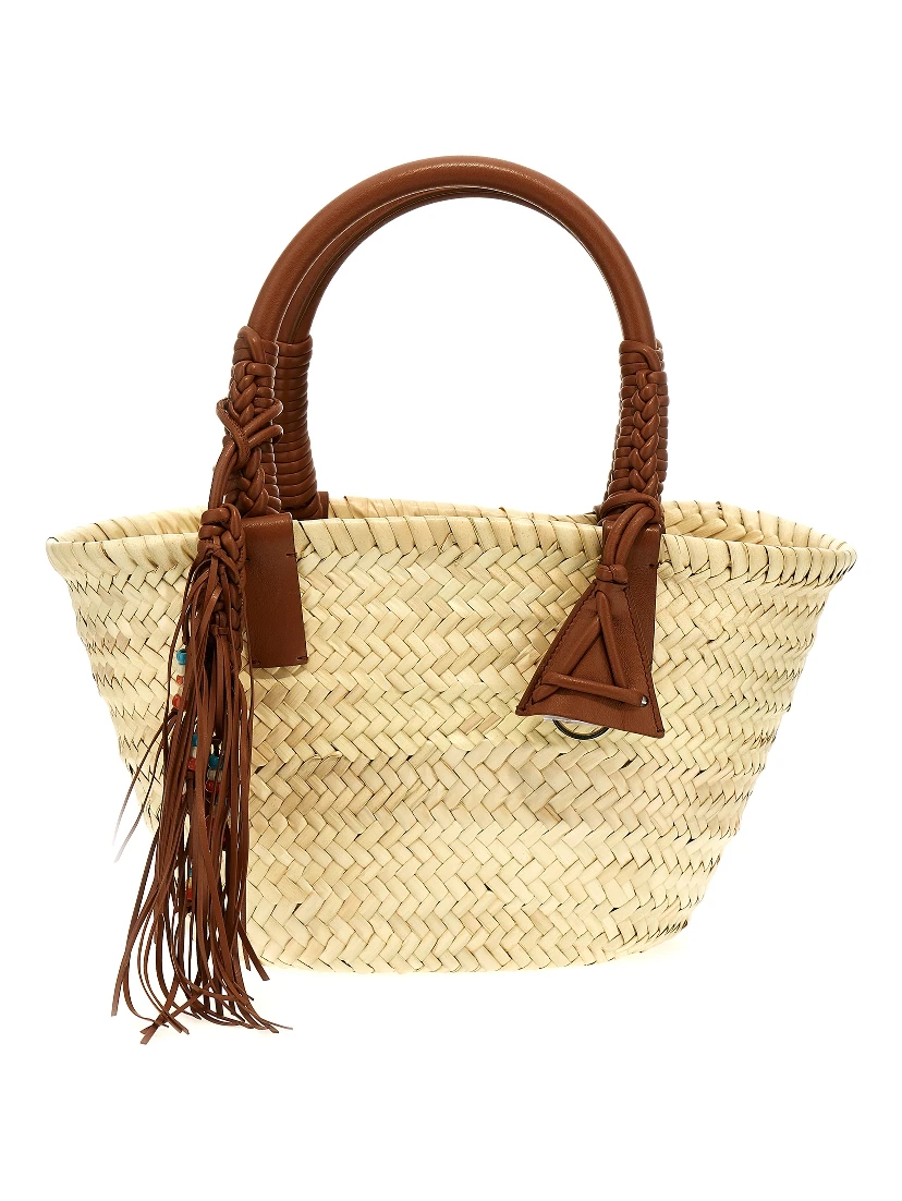 Brown Marabou Handbag
