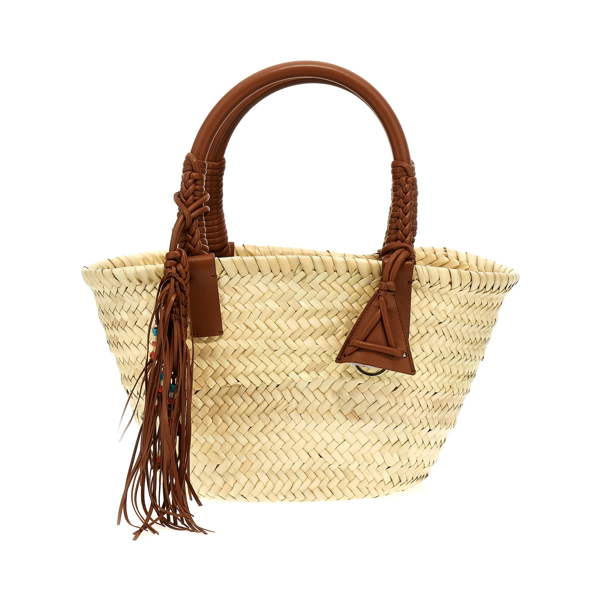 Brown Marabou Handbag