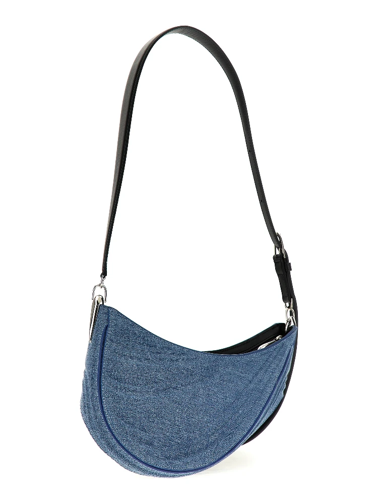 Blue Calfskin Shoulder Bag alternative