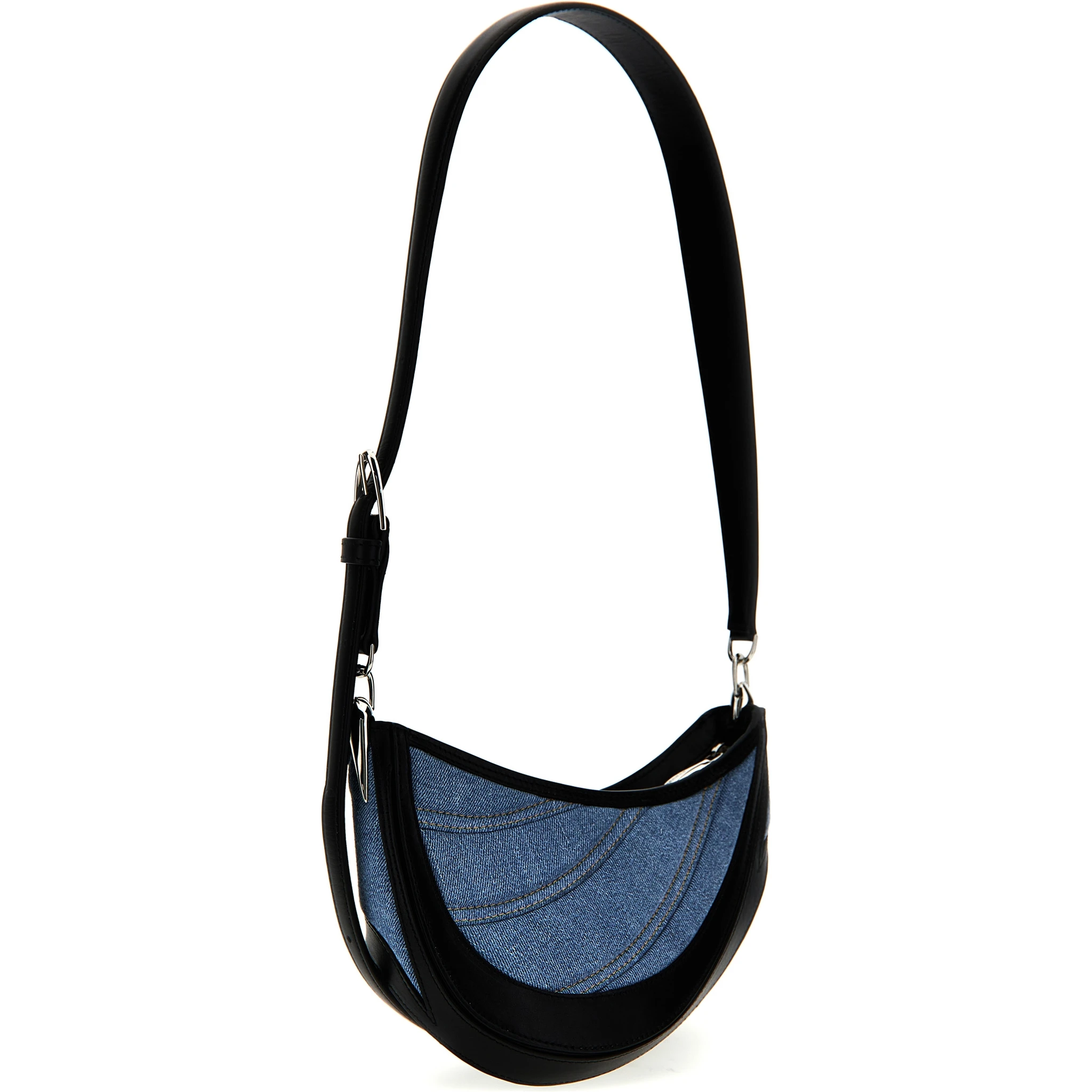 Multicolor Calfskin Shoulder Bag
