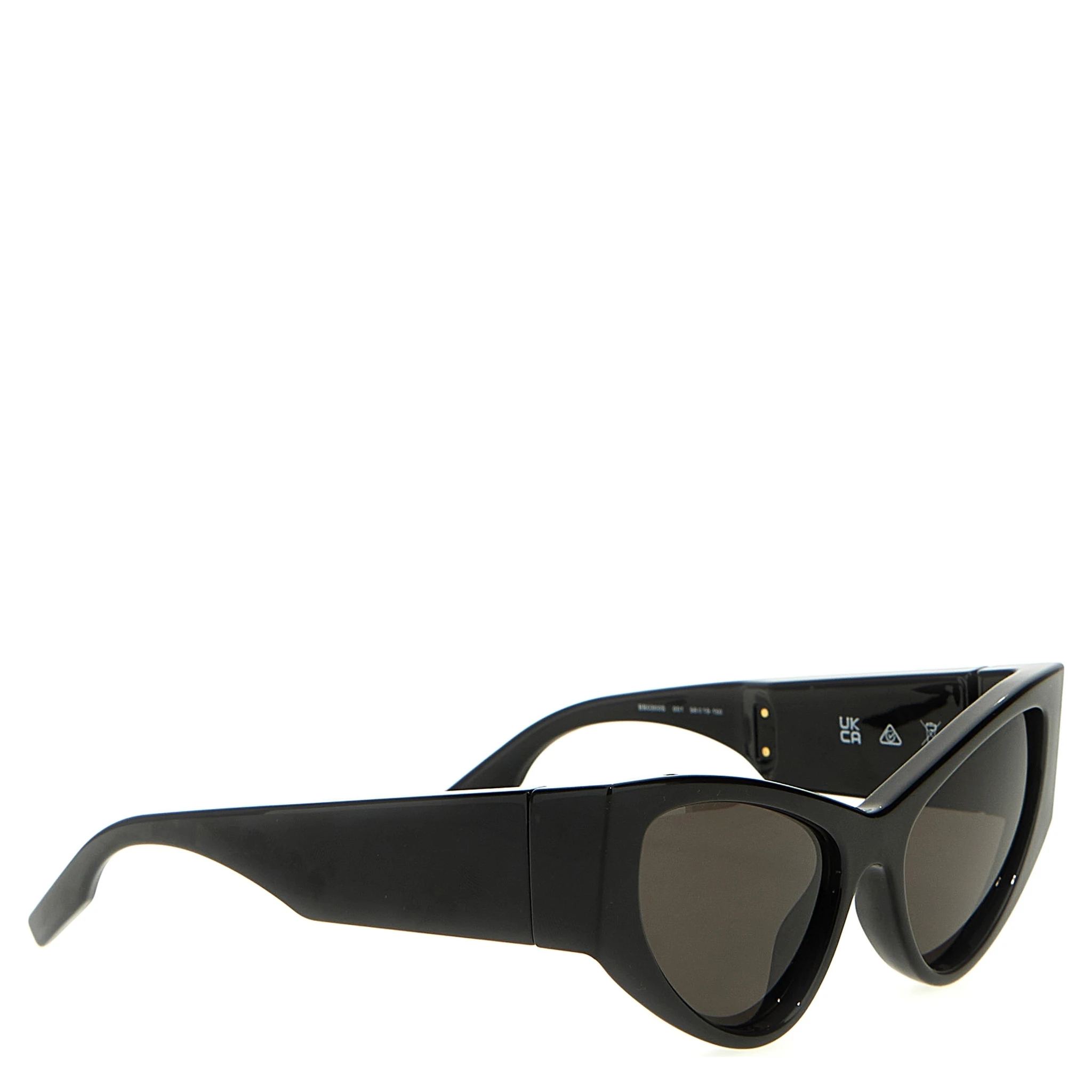 Black Polyamide Sunglasses