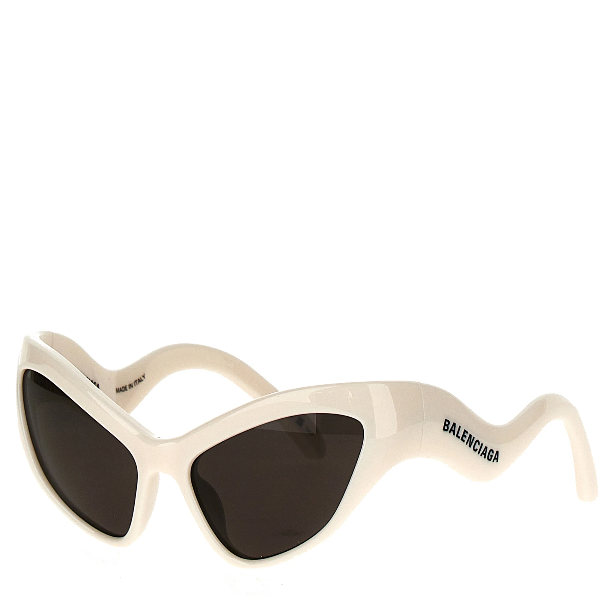 White Nylon Sunglasses