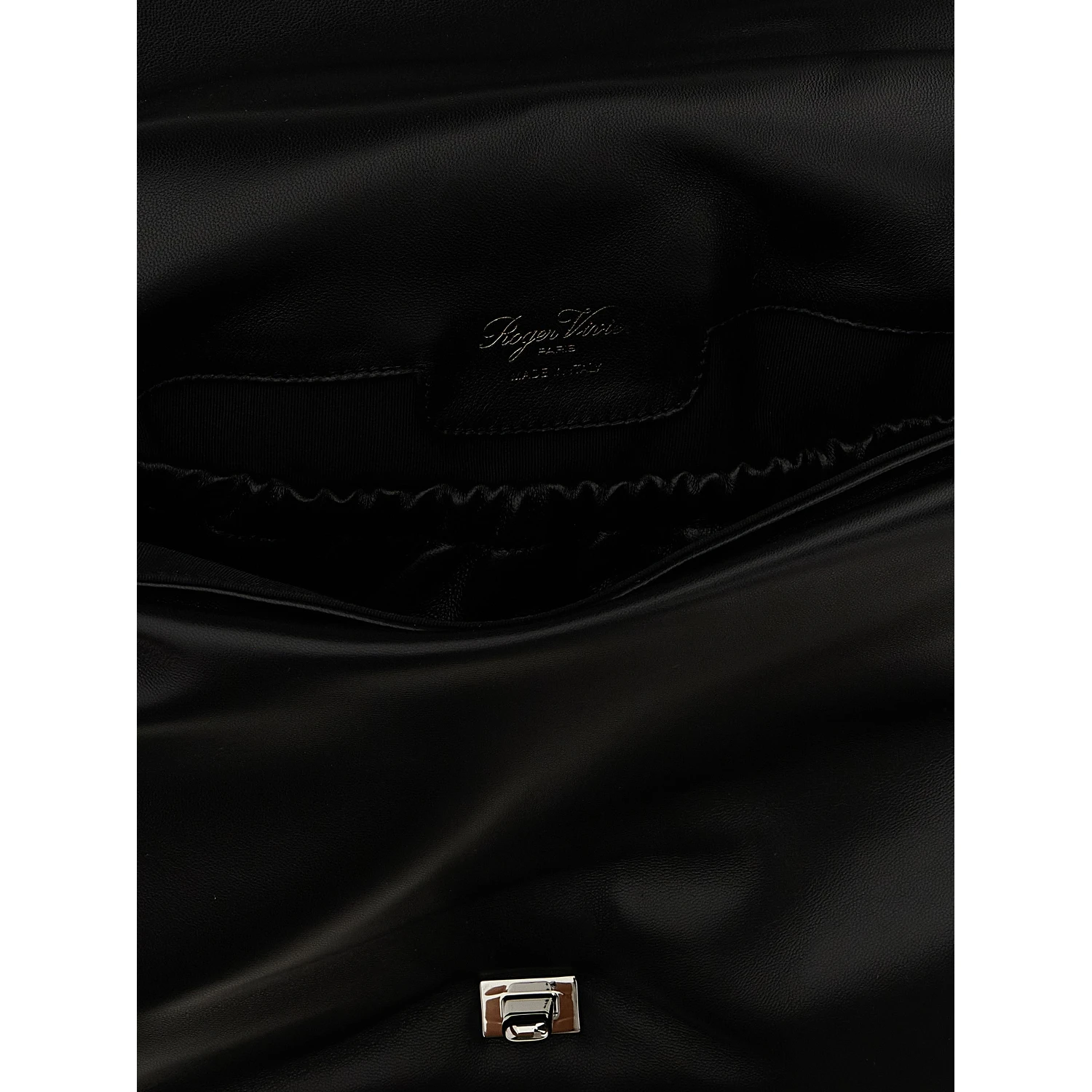 Black Leather Shoulder Bag