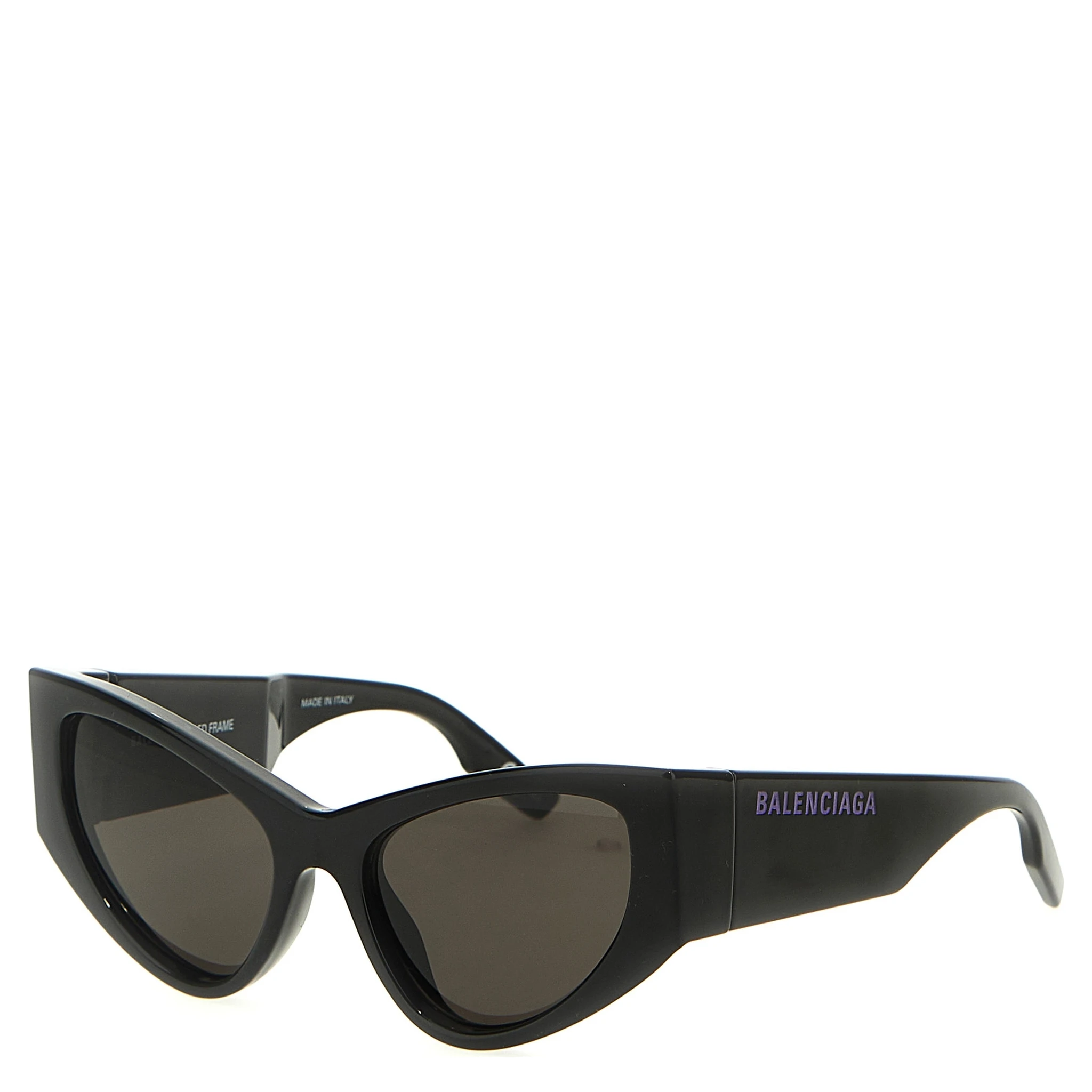 Black Polyamide Sunglasses