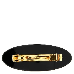 Black Other Fibres Hair Clip