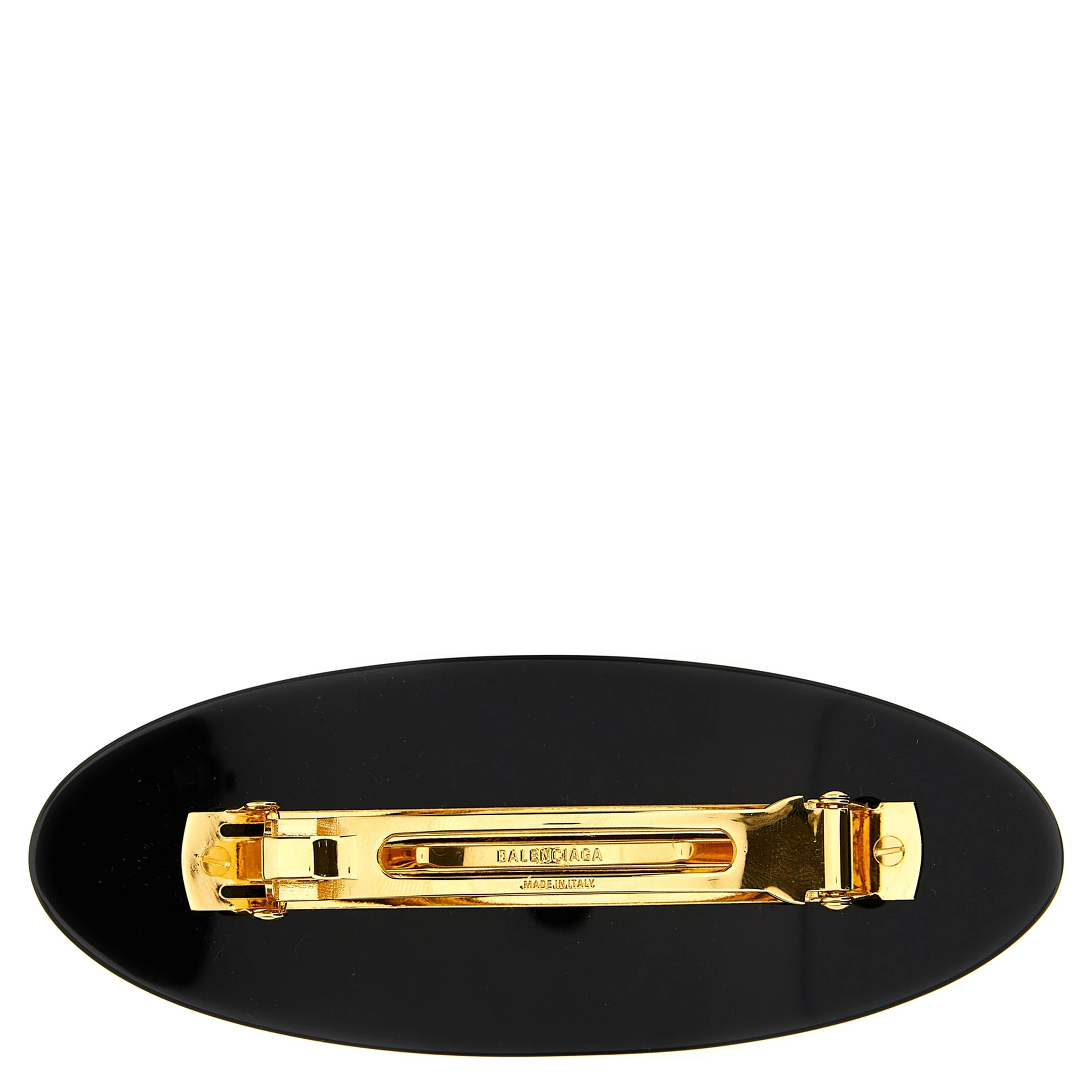 Black Other Fibres Hair Clip
