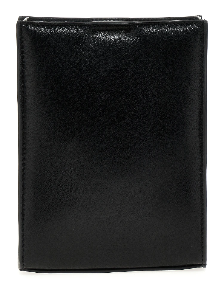Black Calfskin Crossbody Bag