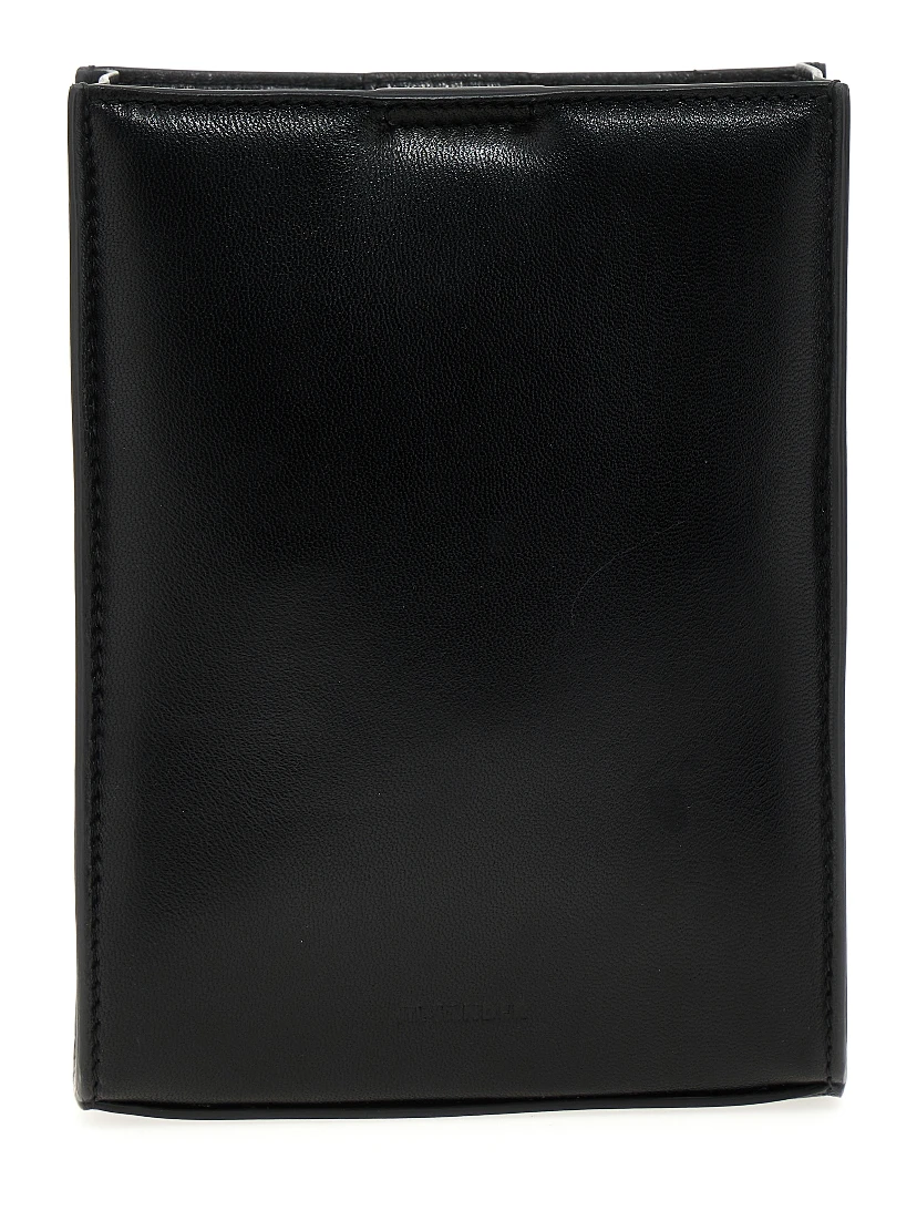 Black Calfskin Crossbody Bag