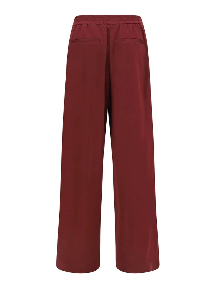 Bordeaux Cotton Athletic Pants alternative