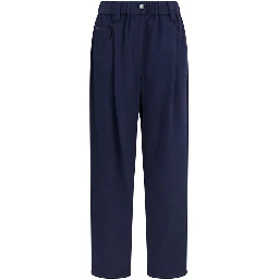 Blue Wool Oves Aries Pants