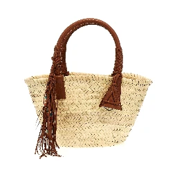 Brown Marabou Handbag