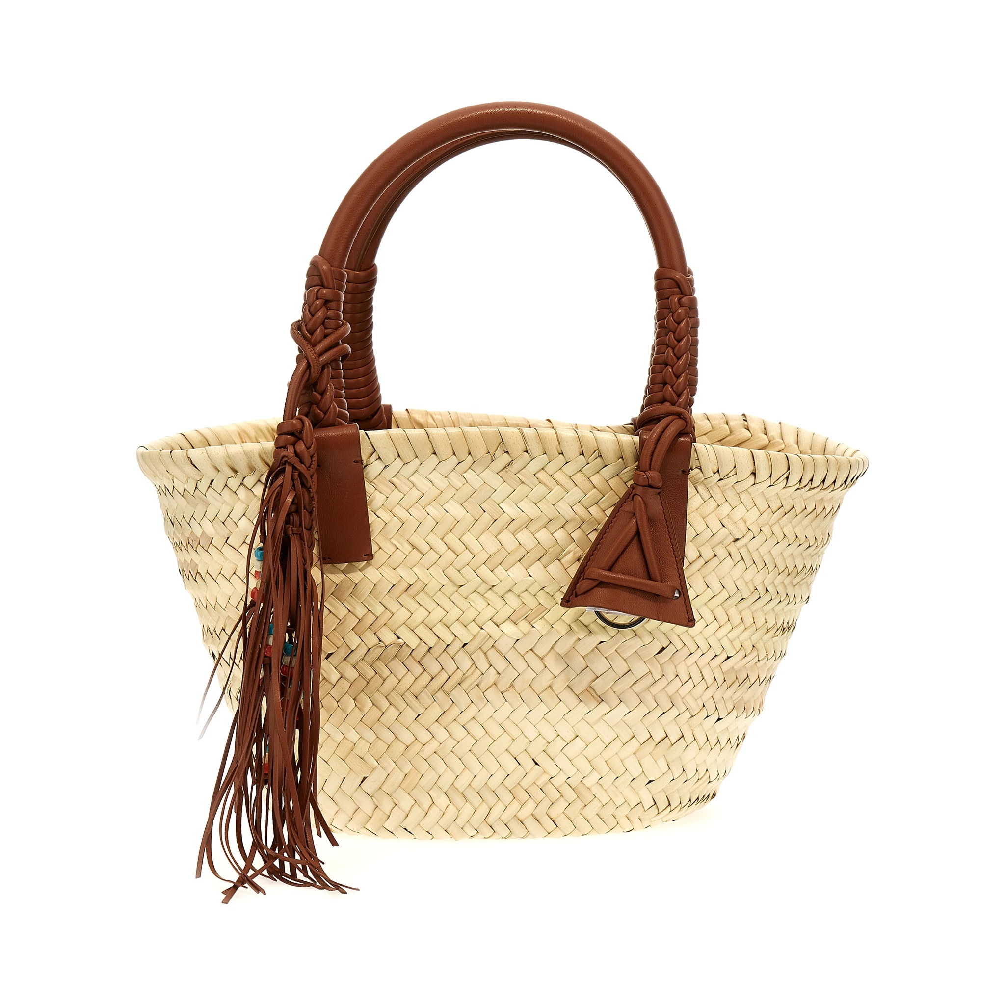 Brown Marabou Handbag