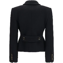 Black Wool Oves Aries Blazer