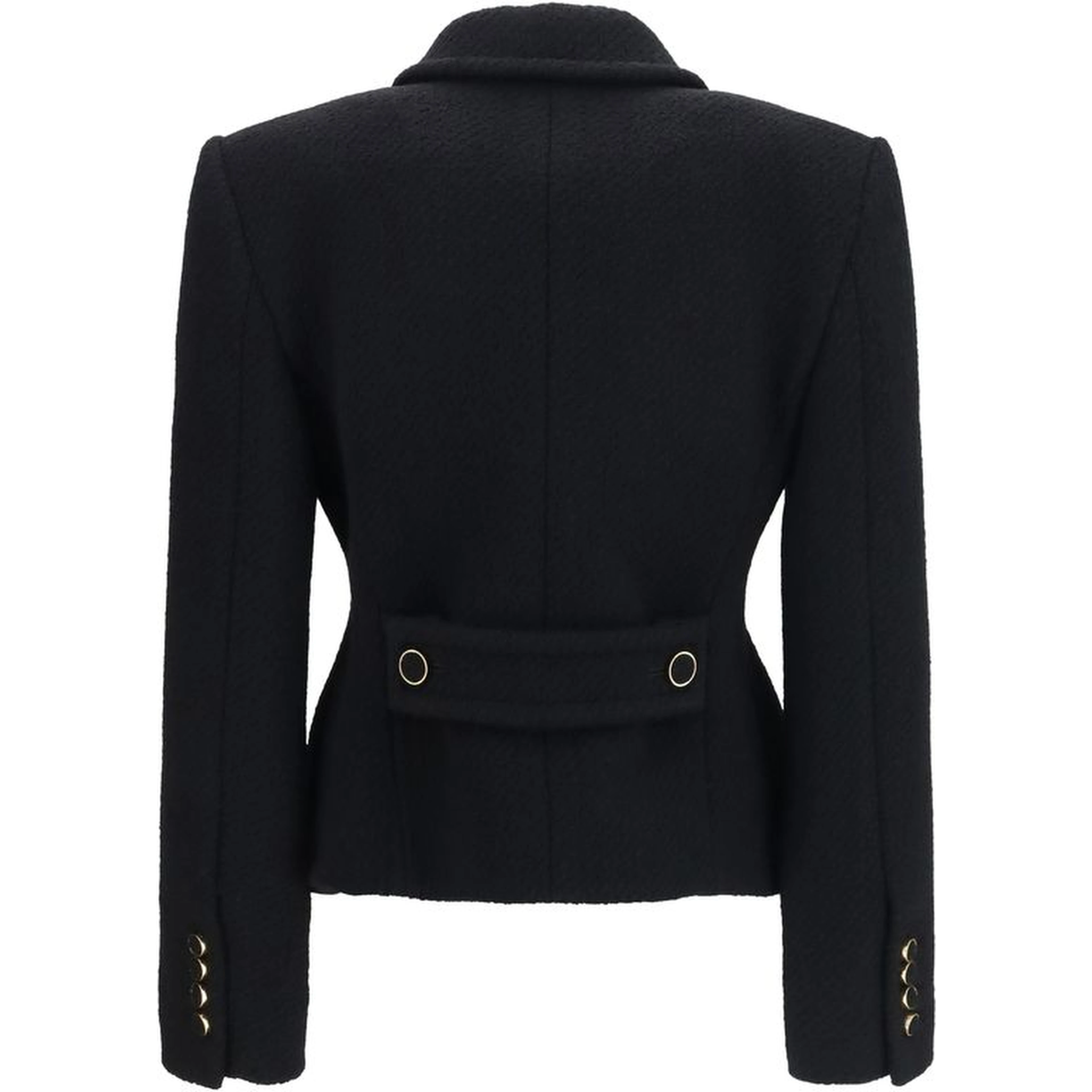 Black Wool Oves Aries Blazer