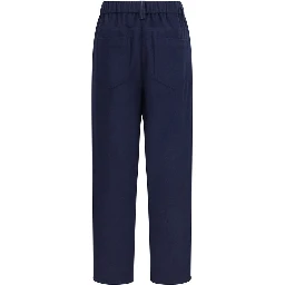 Blue Wool Oves Aries Pants