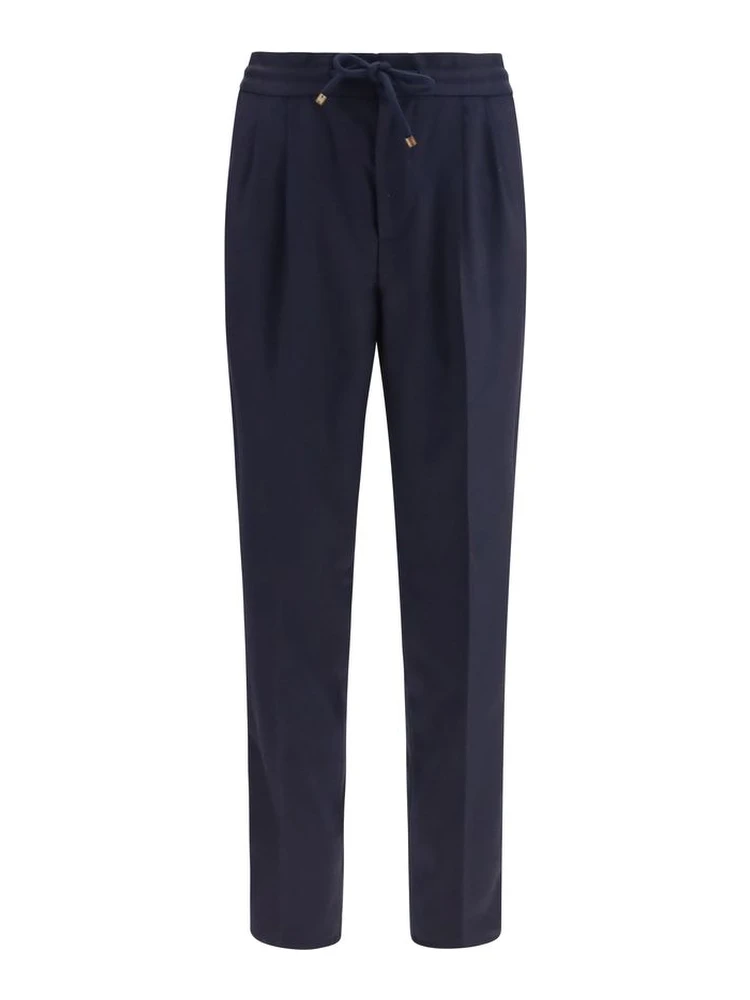 Blue Wool Oves Aries Casual Pants