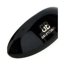 Black Other Fibres Hair Clip