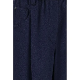 Blue Wool Oves Aries Pants