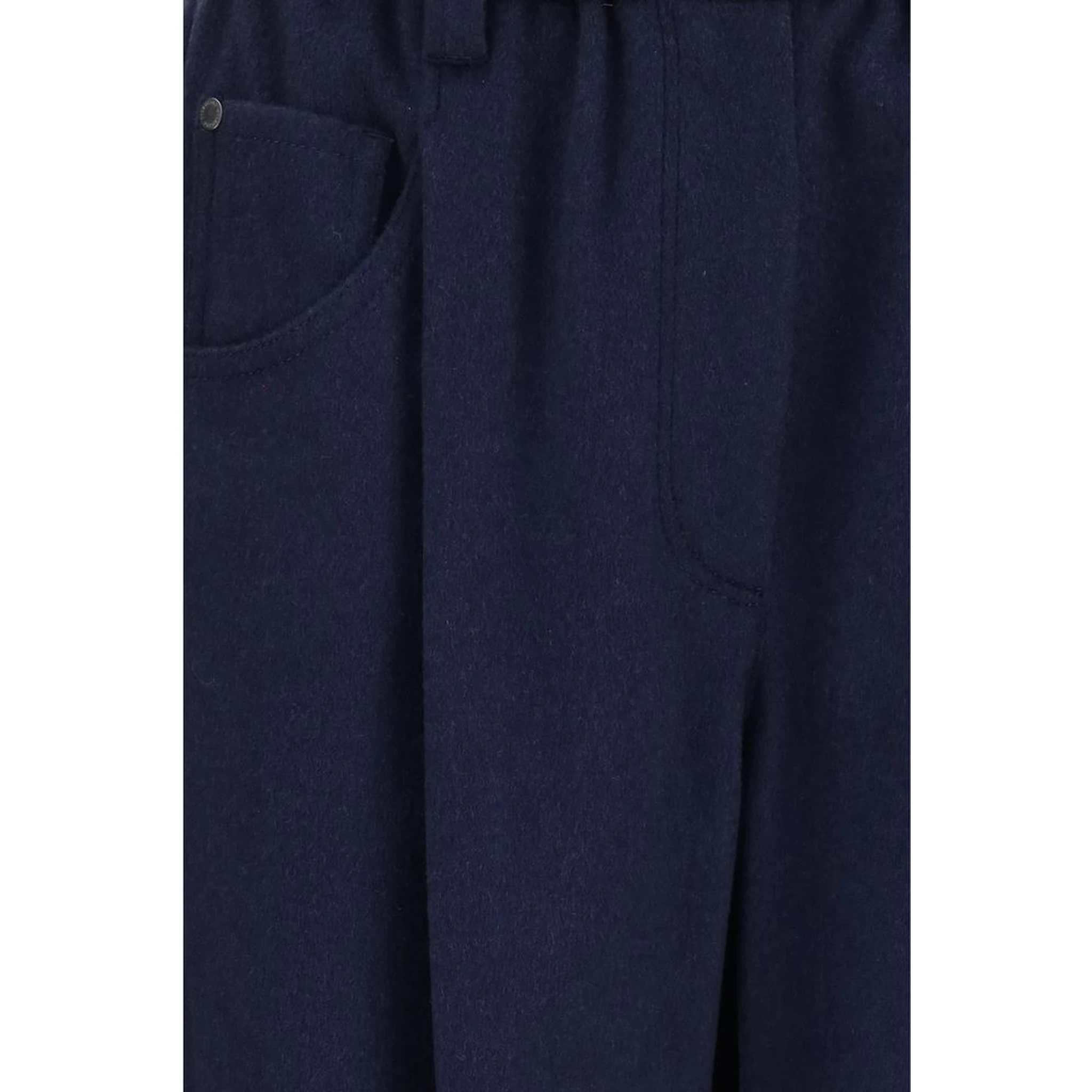 Blue Wool Oves Aries Pants