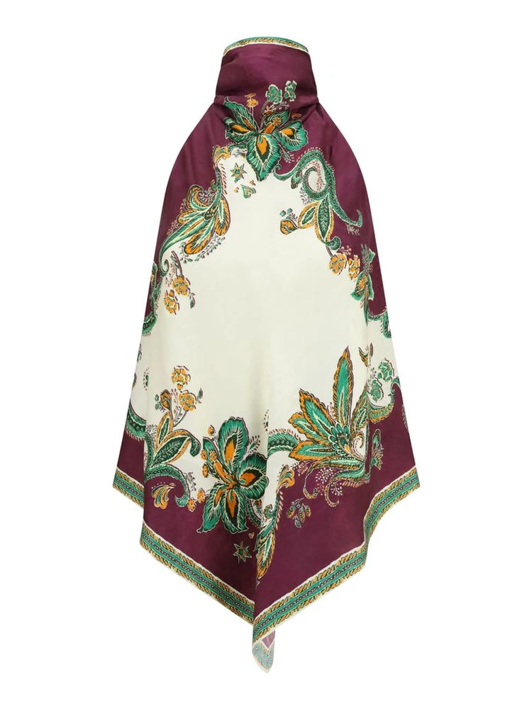 Multicolor Viscose Blouse
