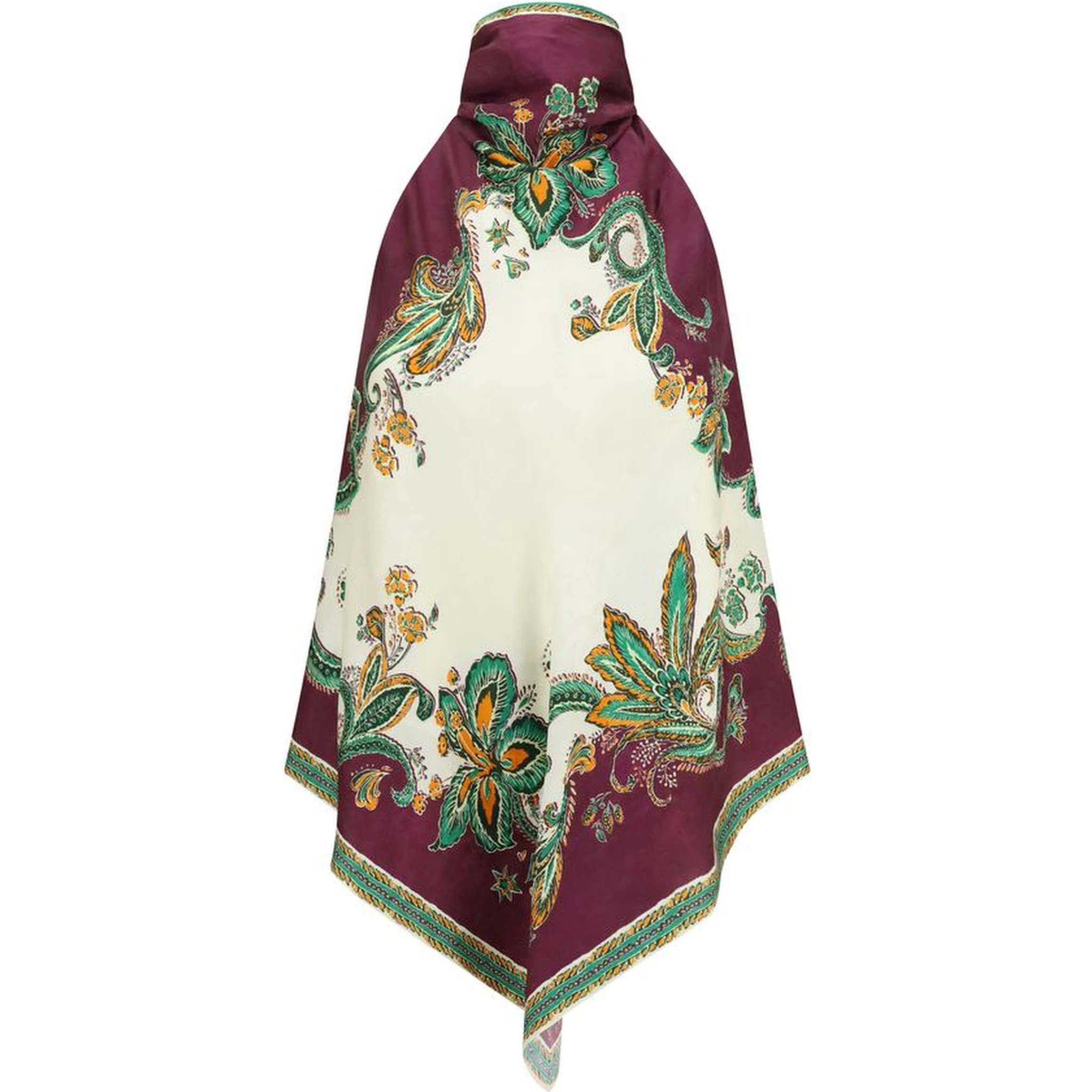 Multicolor Viscose Blouse