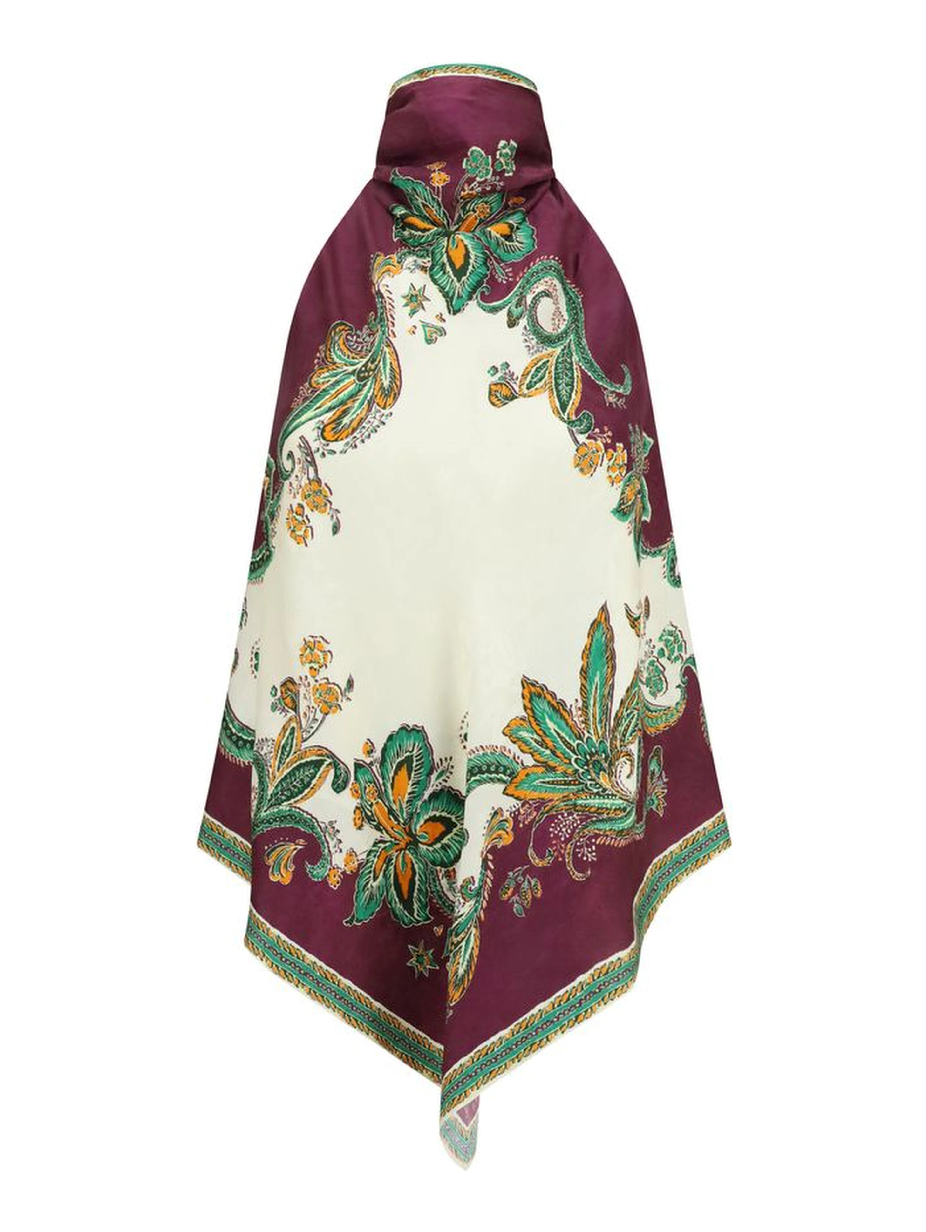 Multicolor Viscose Blouse