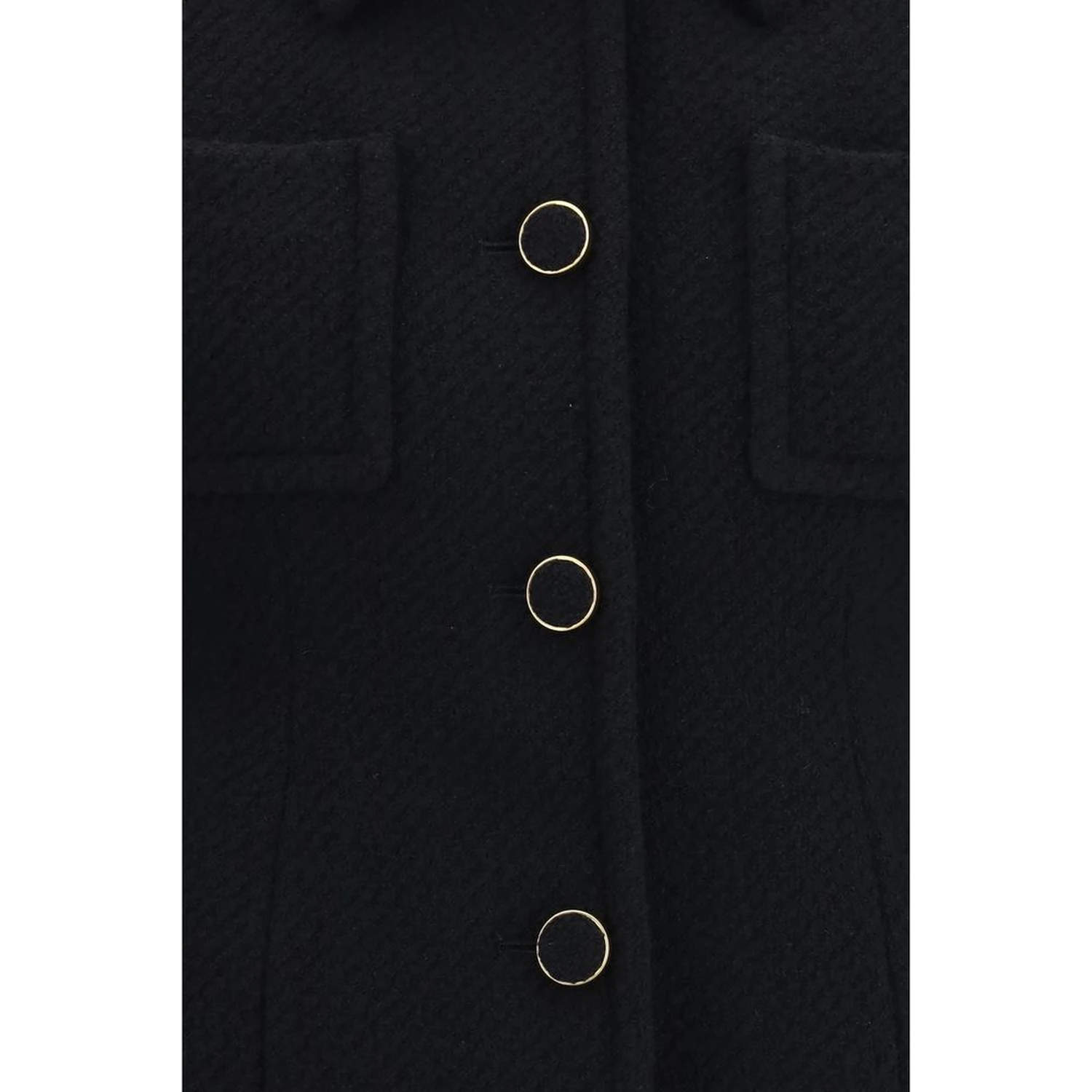 Black Wool Oves Aries Blazer