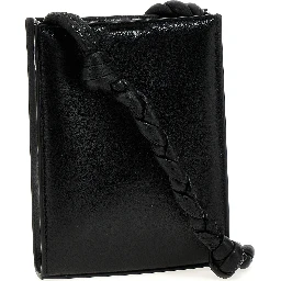 Black Calfskin Crossbody Bag