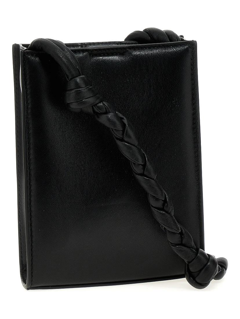 Black Calfskin Crossbody Bag