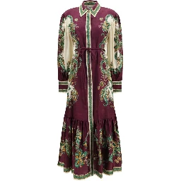 Multicolor Viscose Casual Dress
