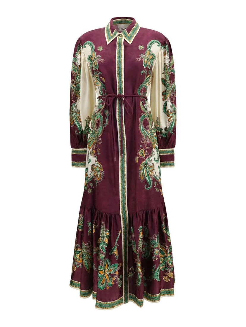 Multicolor Viscose Casual Dress