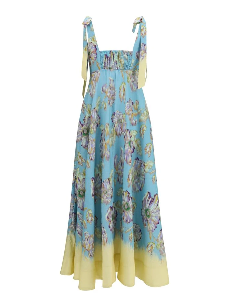 Multicolor Linen Casual Dress alternative