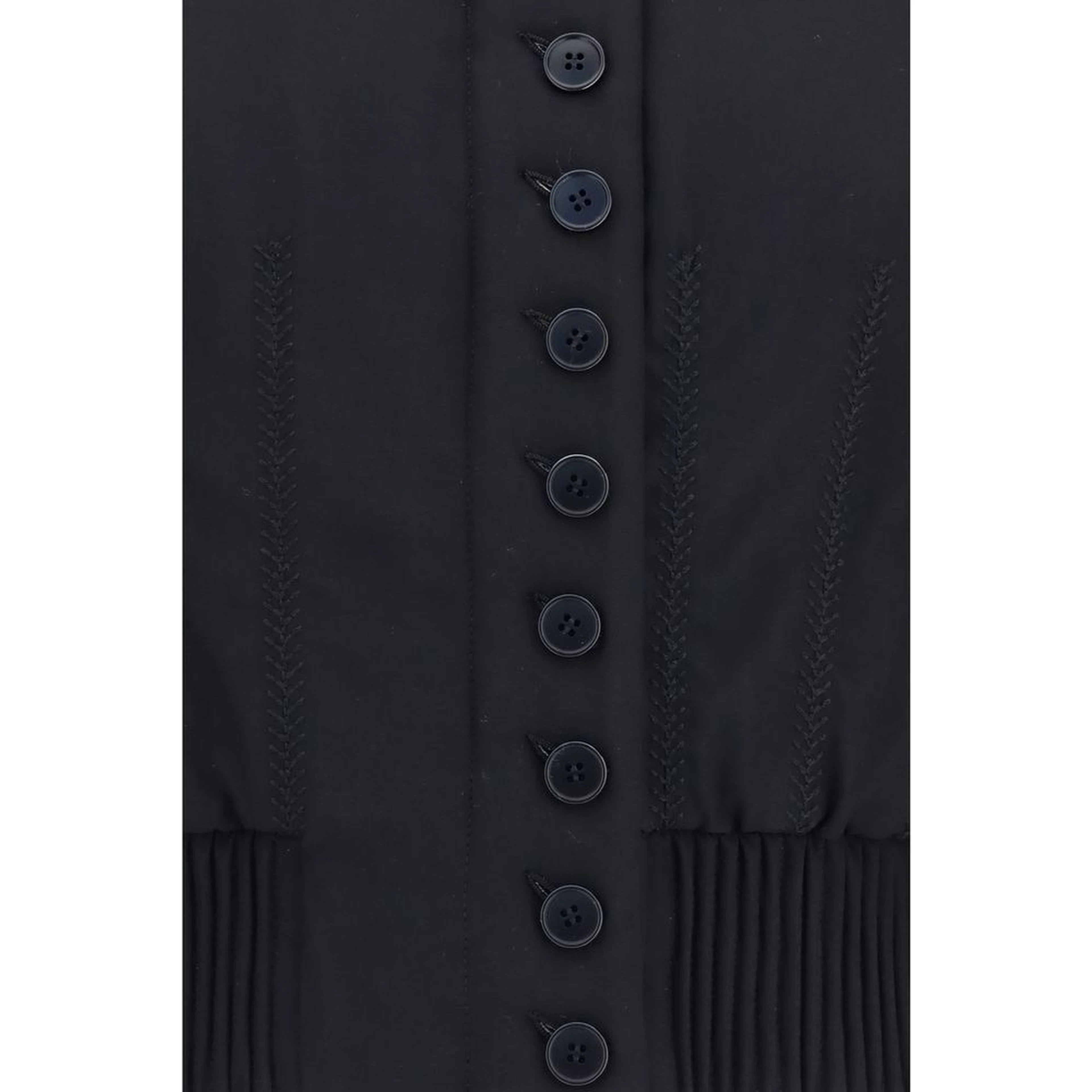 Black Polyester Bomber