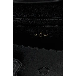Black Leather Shoulder Bag