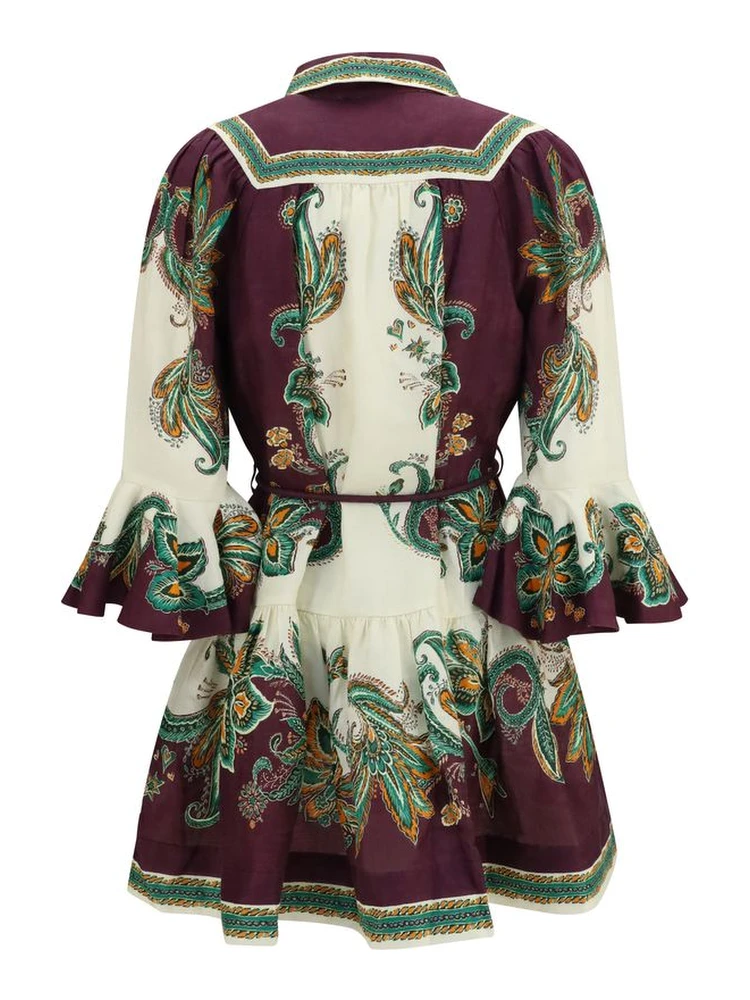 Multicolor Linen Casual Dress alternative