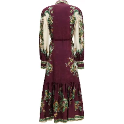 Multicolor Viscose Casual Dress