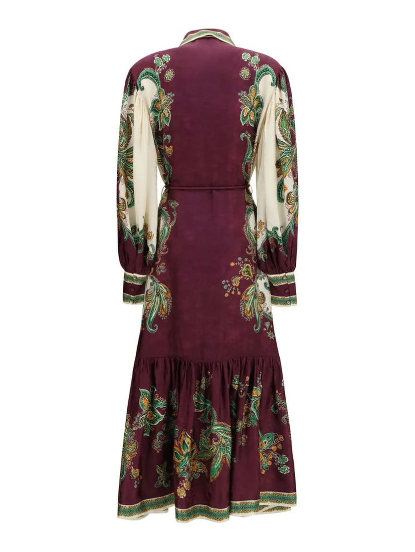 Multicolor Viscose Casual Dress