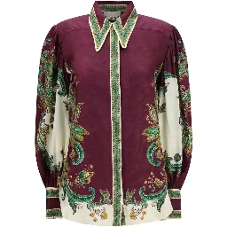 Multicolor Viscose Blouse