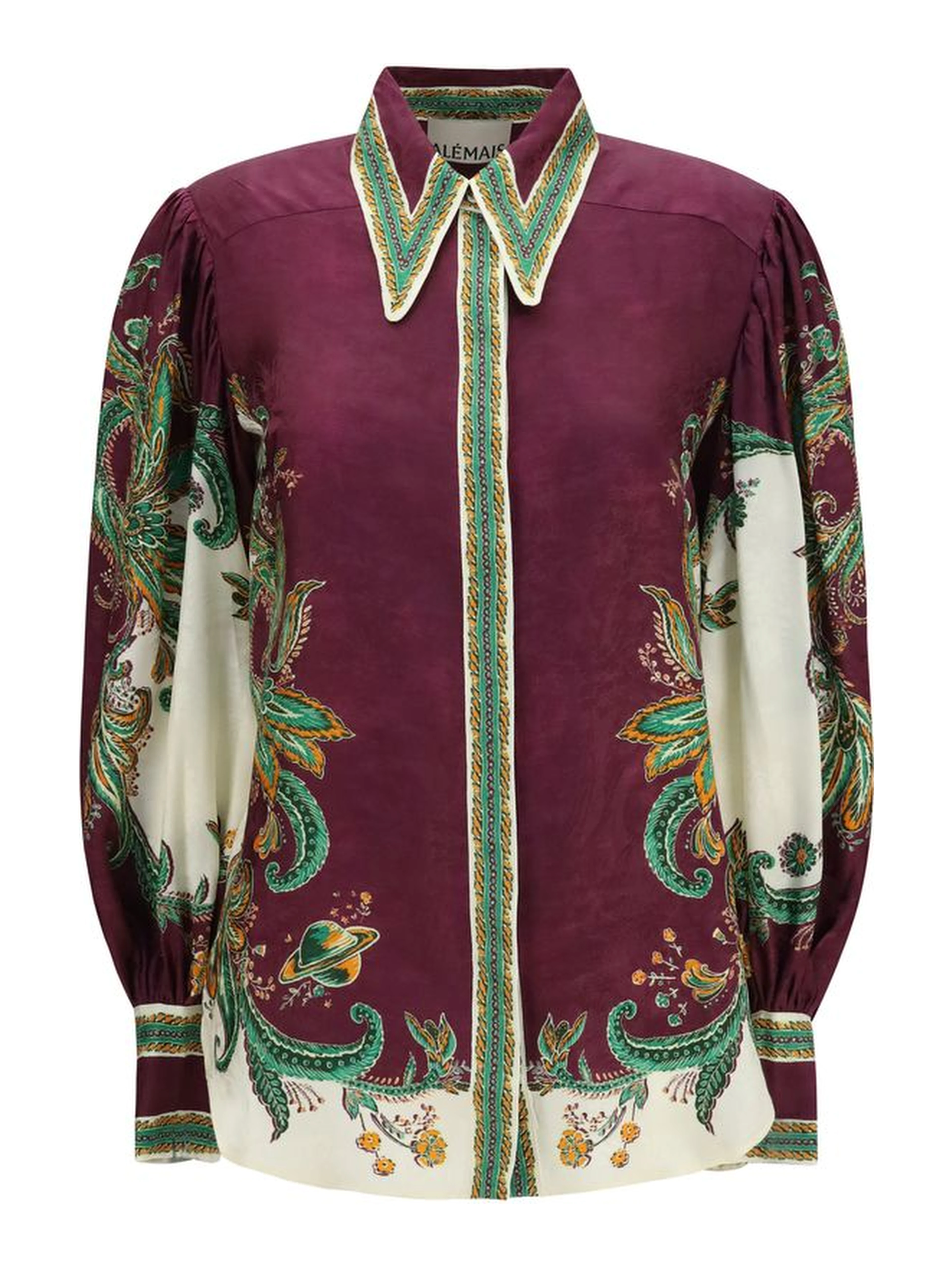 Multicolor Viscose Blouse
