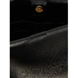 Black Calfskin Crossbody Bag