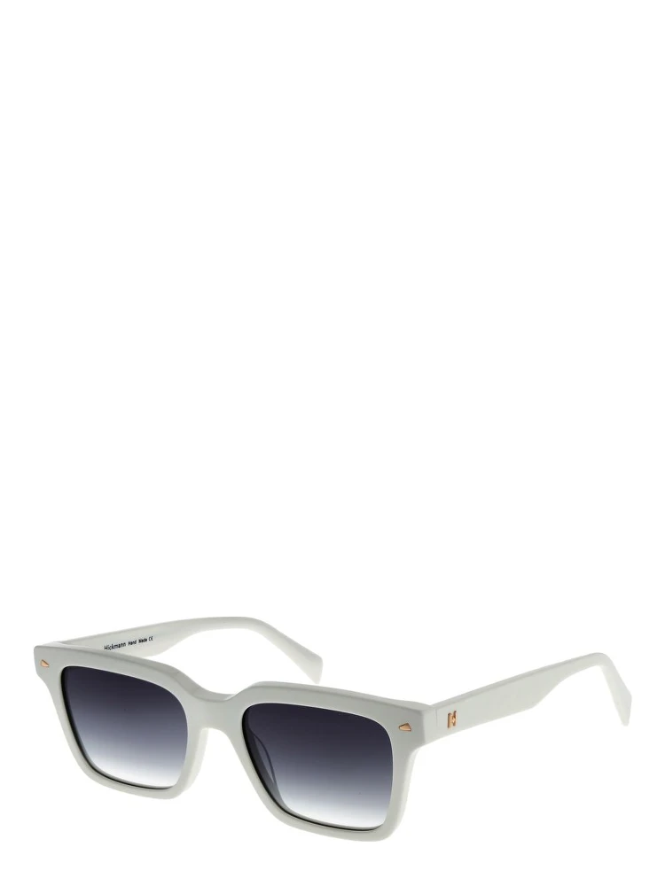 White Acetate Sunglasses
